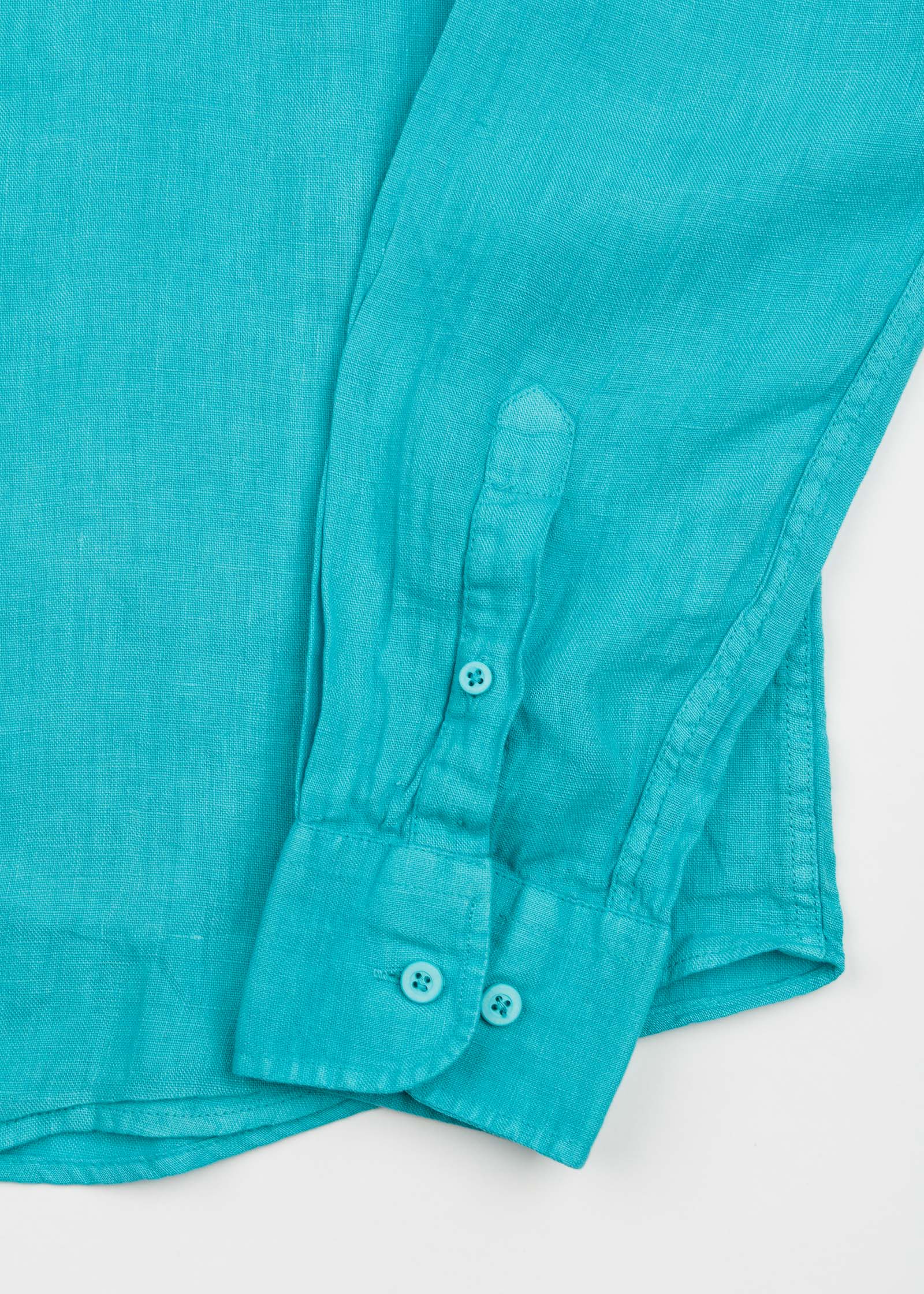 CAMISA DE LINO CUELLO ITALIANO