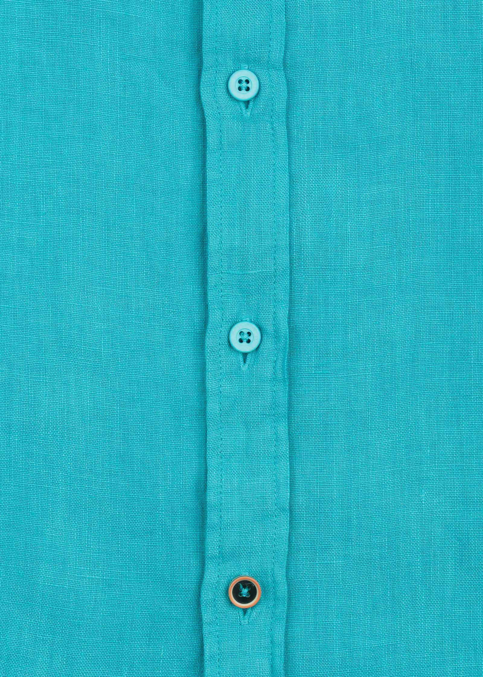 CAMISA DE LINO CUELLO ITALIANO