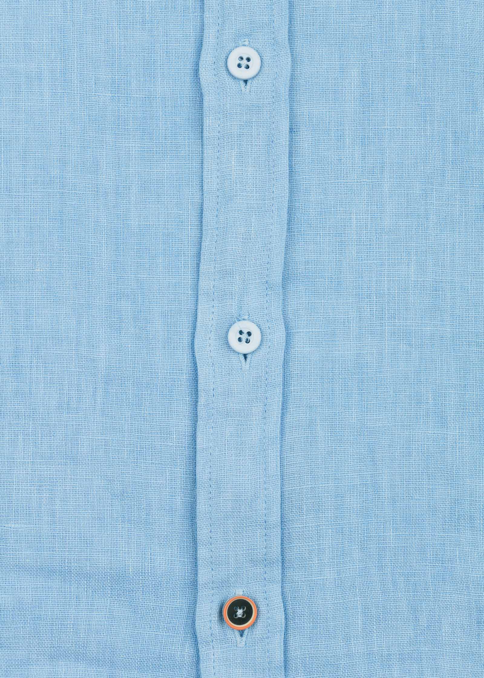 CAMISA DE LINO CUELLO ITALIANO