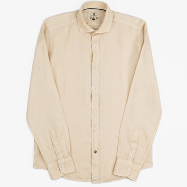 CAMISA DE LINO CUELLO ITALIANO