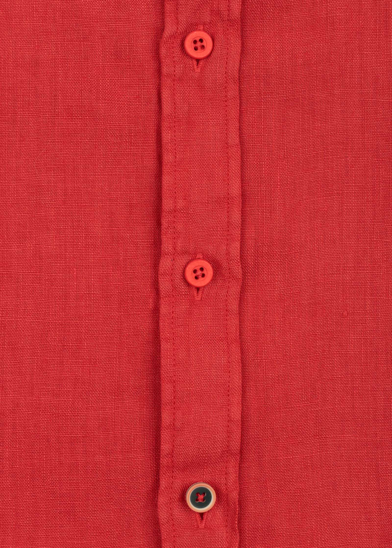 CAMISA DE LINO CUELLO ITALIANO