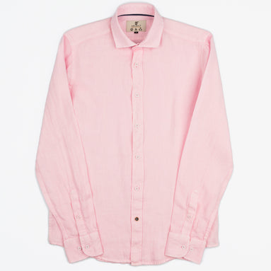 CAMISA DE LINO CUELLO ITALIANO