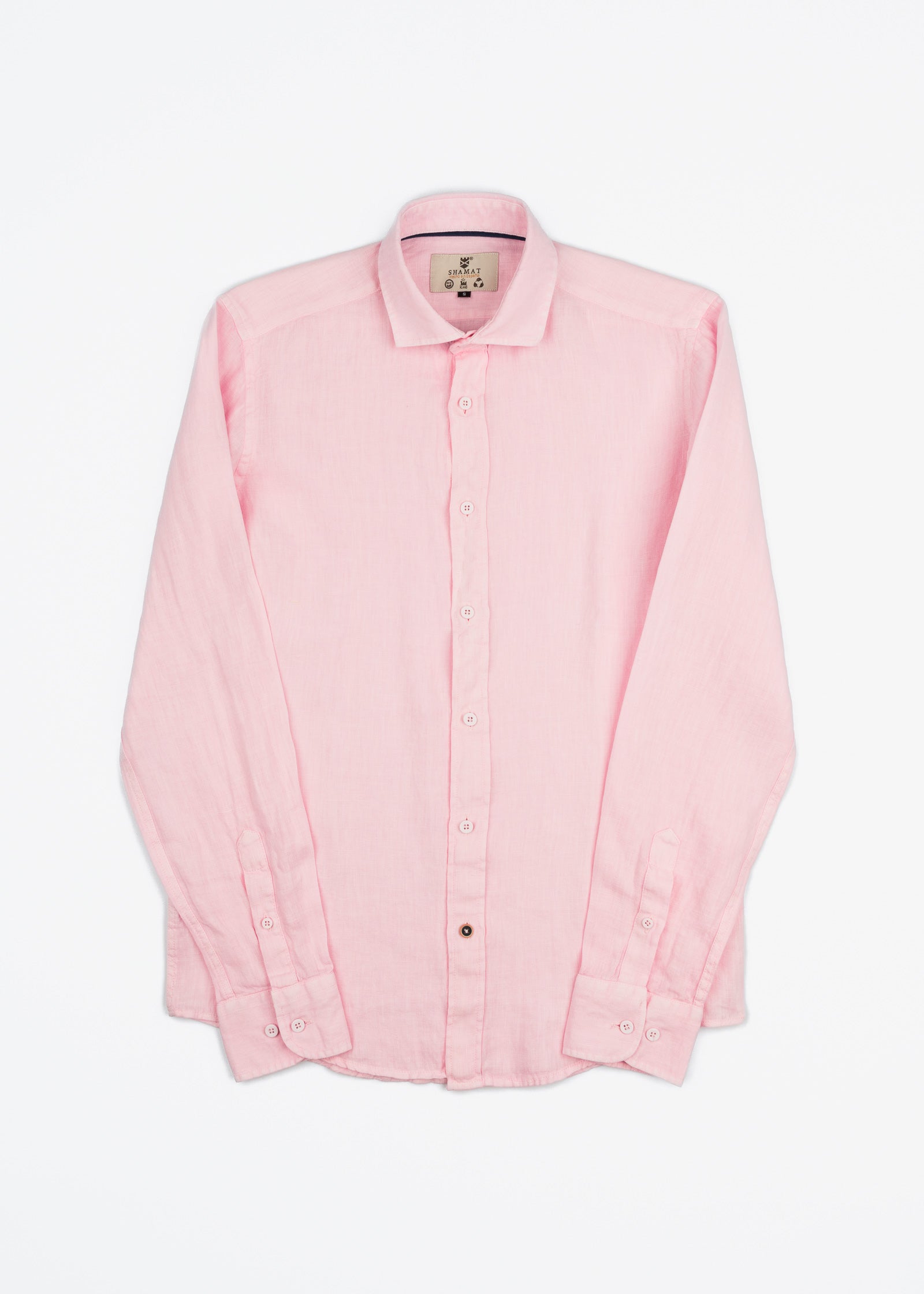 CAMISA DE LINO CUELLO ITALIANO