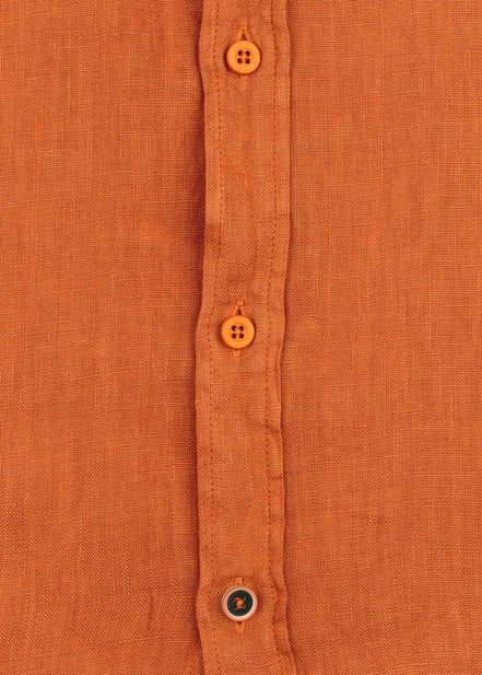 CAMISA DE LINO CUELLO ITALIANO