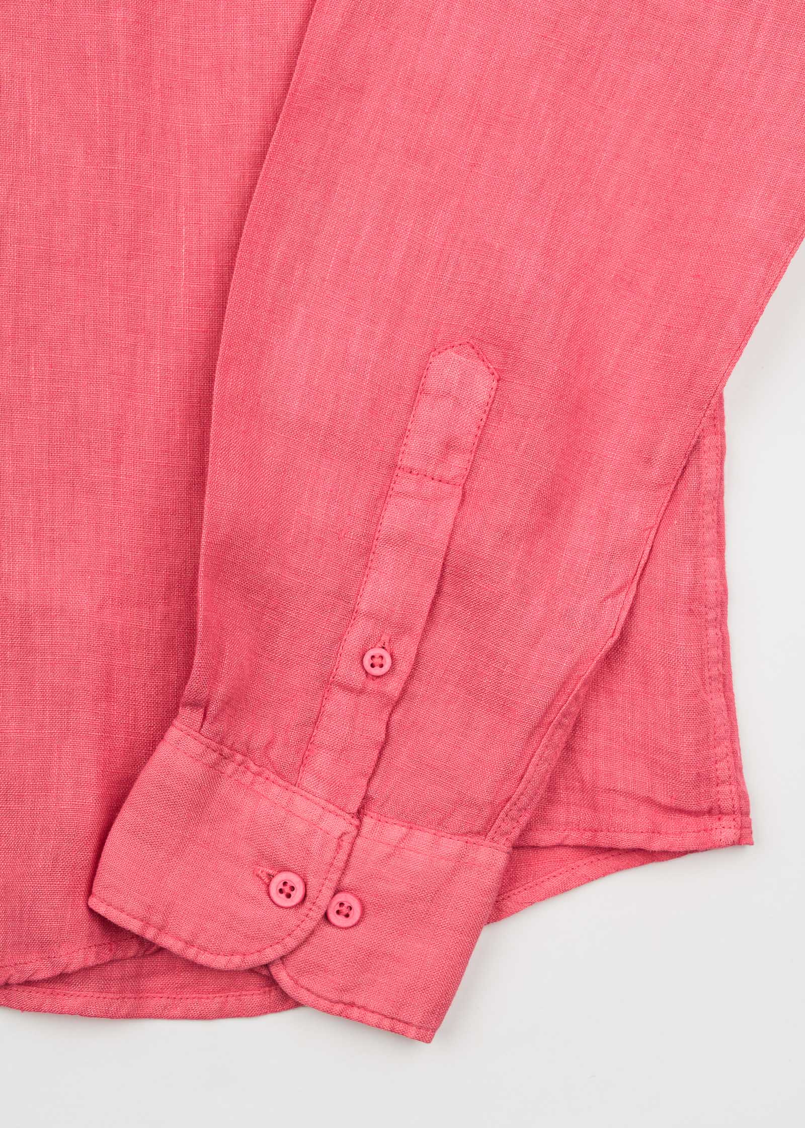 CAMISA DE LINO CUELLO ITALIANO