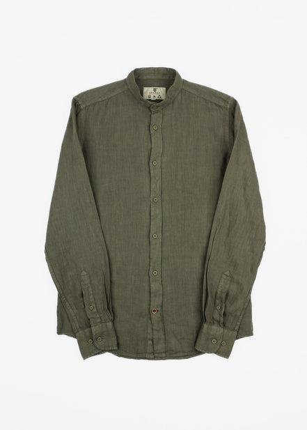 CAMISA DE LINO CUELLO MAO