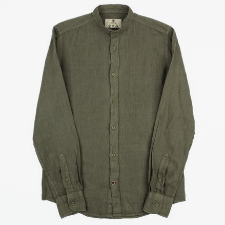 CAMISA DE LINO CUELLO MAO