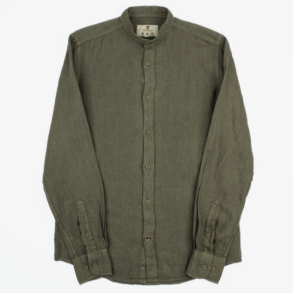 CAMISA DE LINO CUELLO MAO