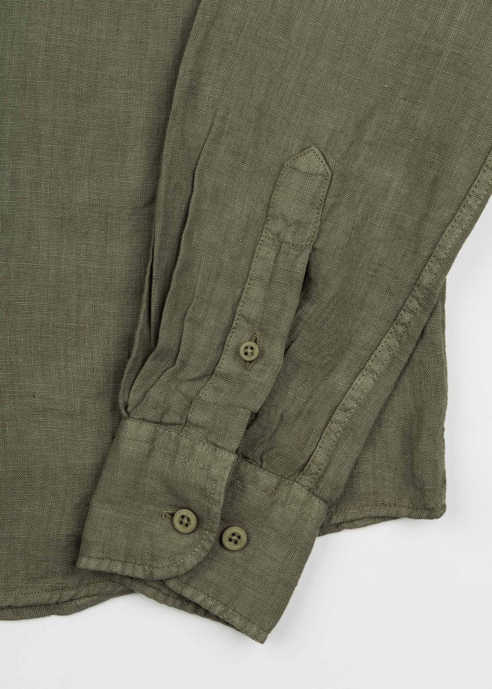 CAMISA DE LINO CUELLO MAO