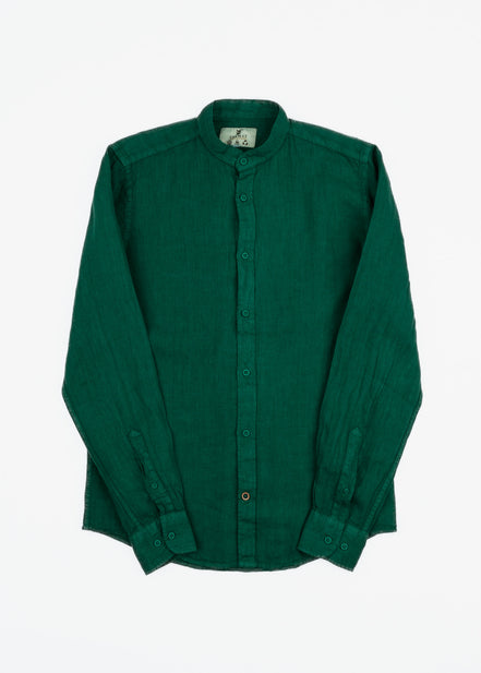 CAMISA DE LINO CUELLO MAO