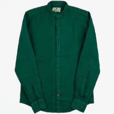 CAMISA DE LINO CUELLO MAO