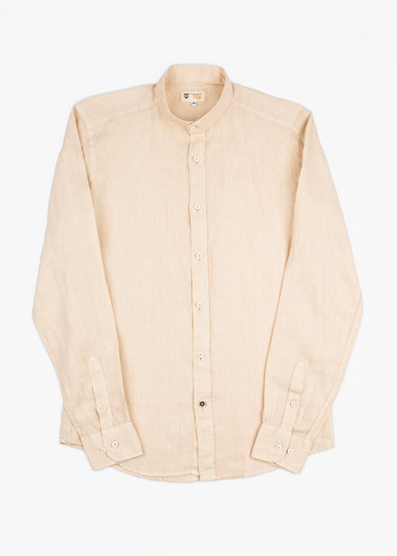 CAMISA DE LINO CUELLO MAO