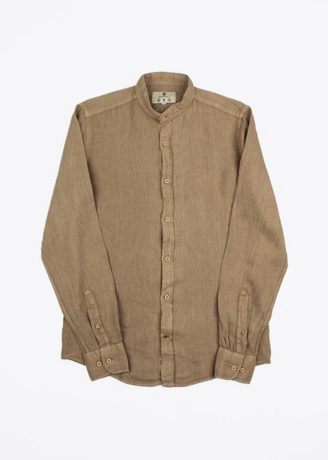 CAMISA DE LINO CUELLO MAO