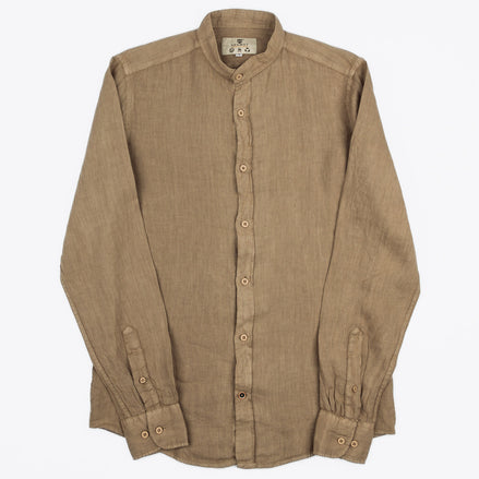 CAMISA DE LINO CUELLO MAO