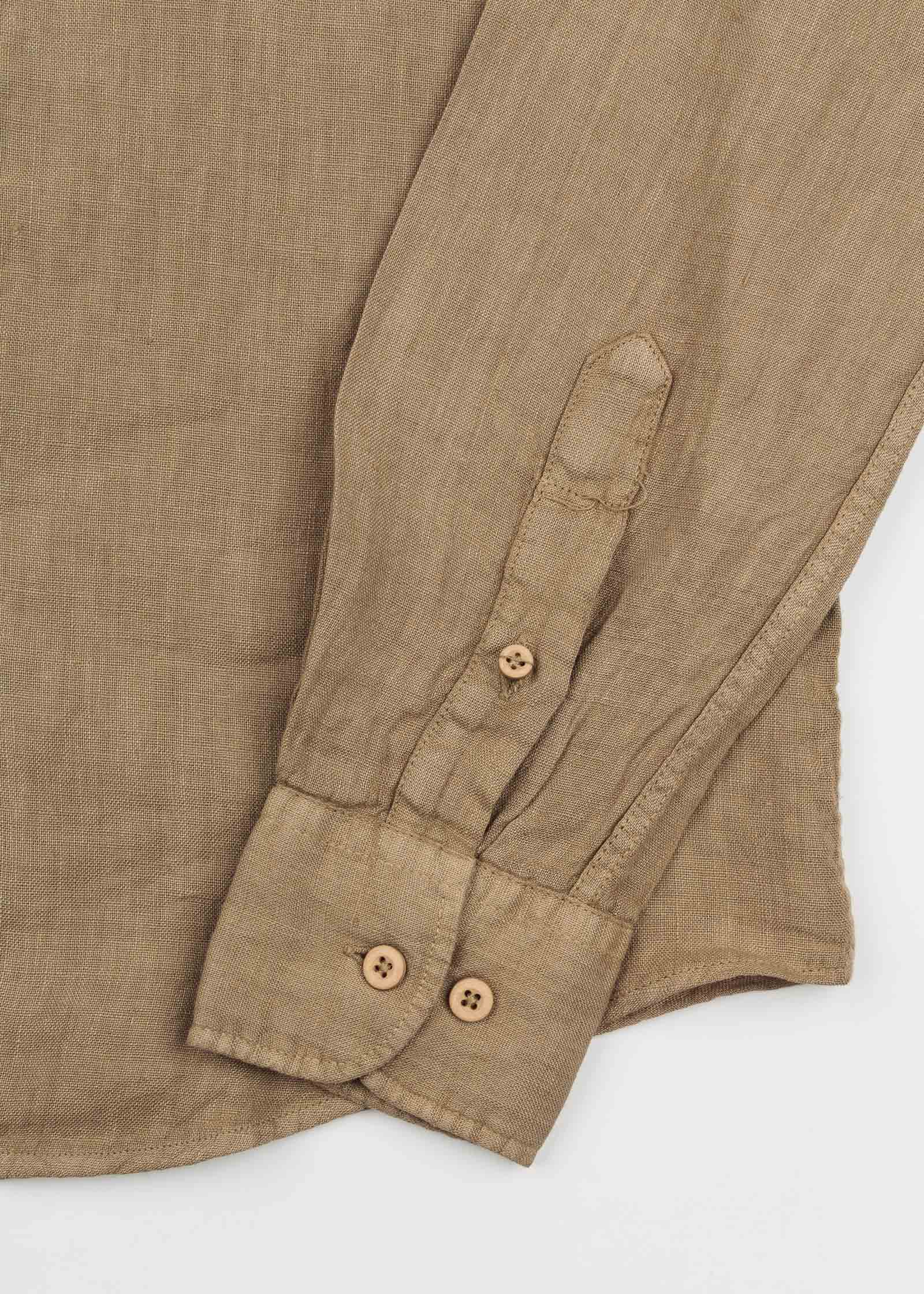 CAMISA DE LINO CUELLO MAO