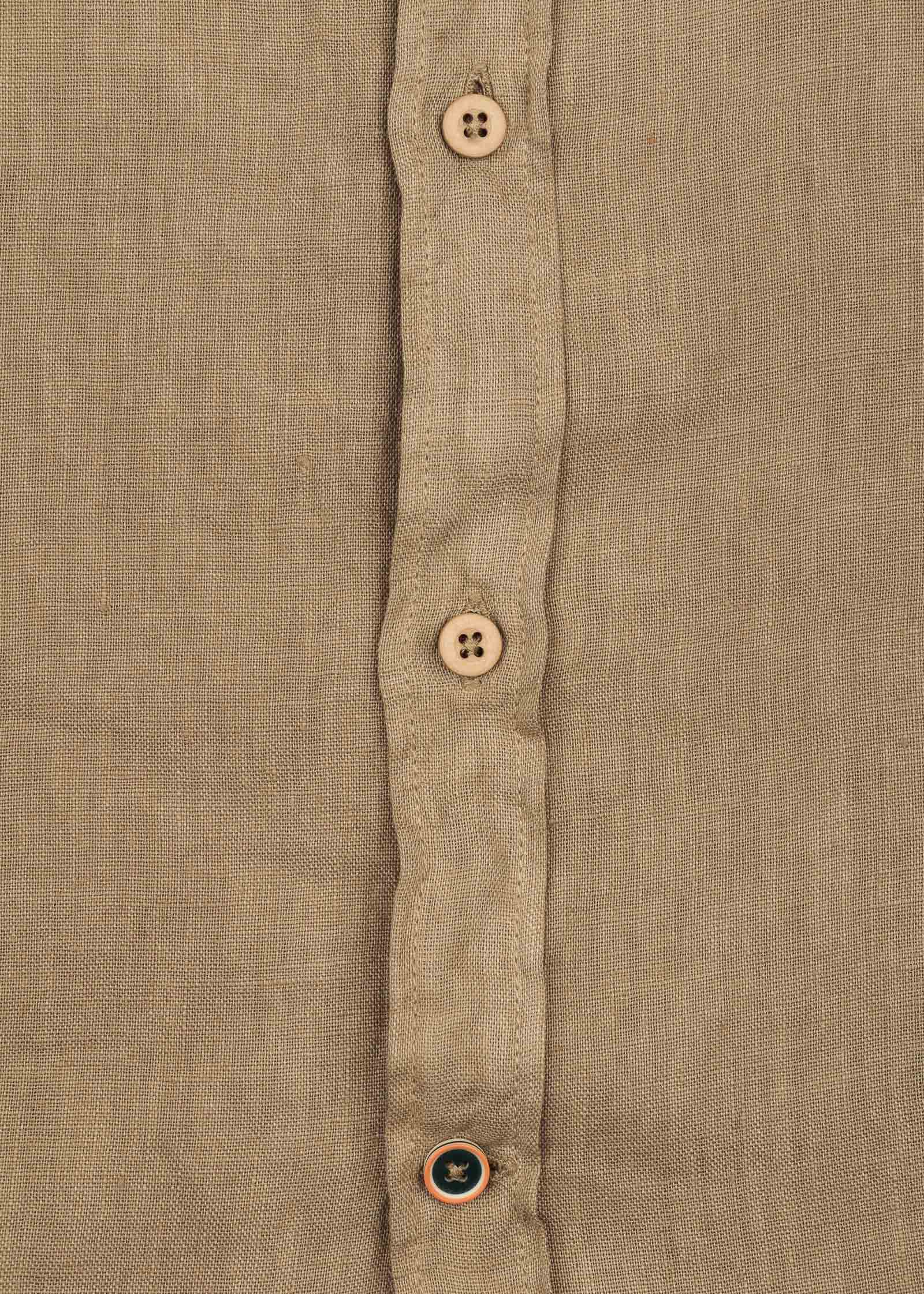 CAMISA DE LINO CUELLO MAO