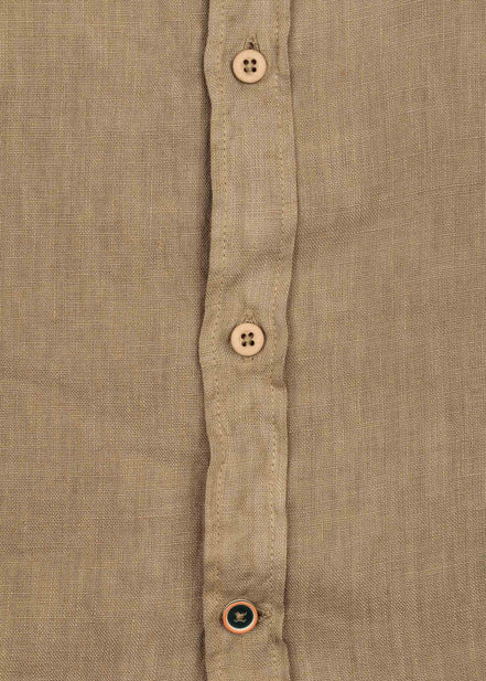 CAMISA DE LINO CUELLO MAO