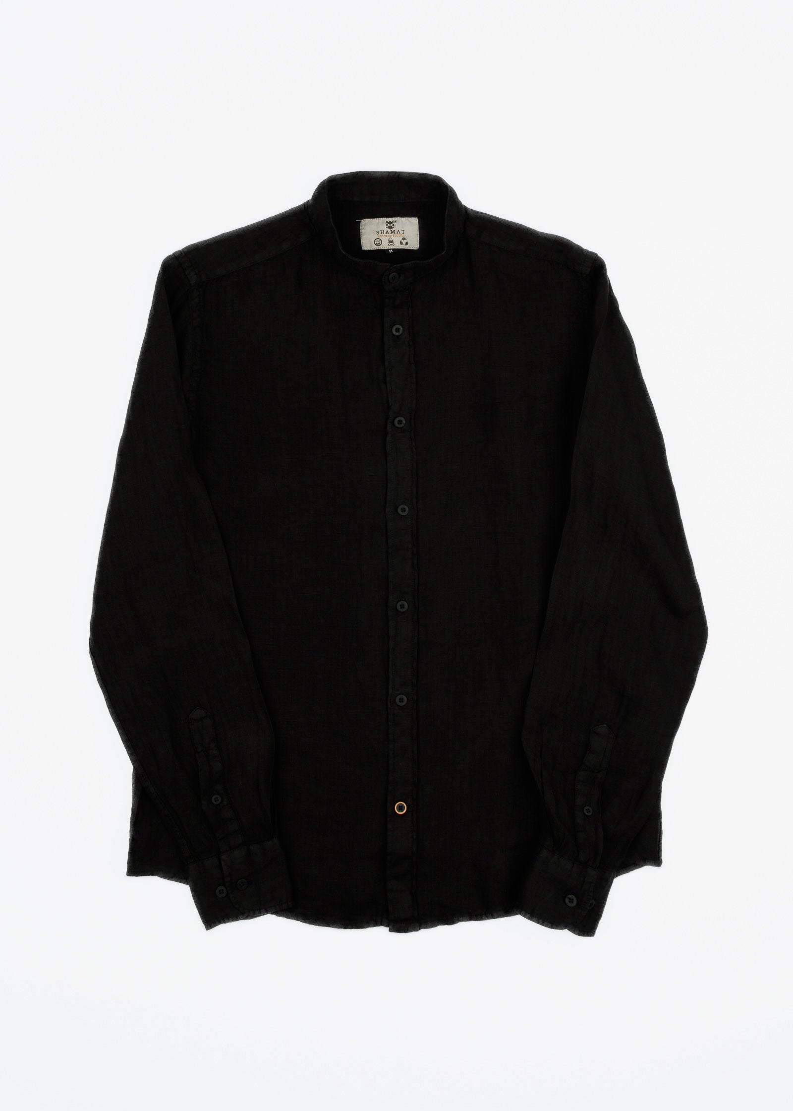 CAMISA DE LINO CUELLO MAO