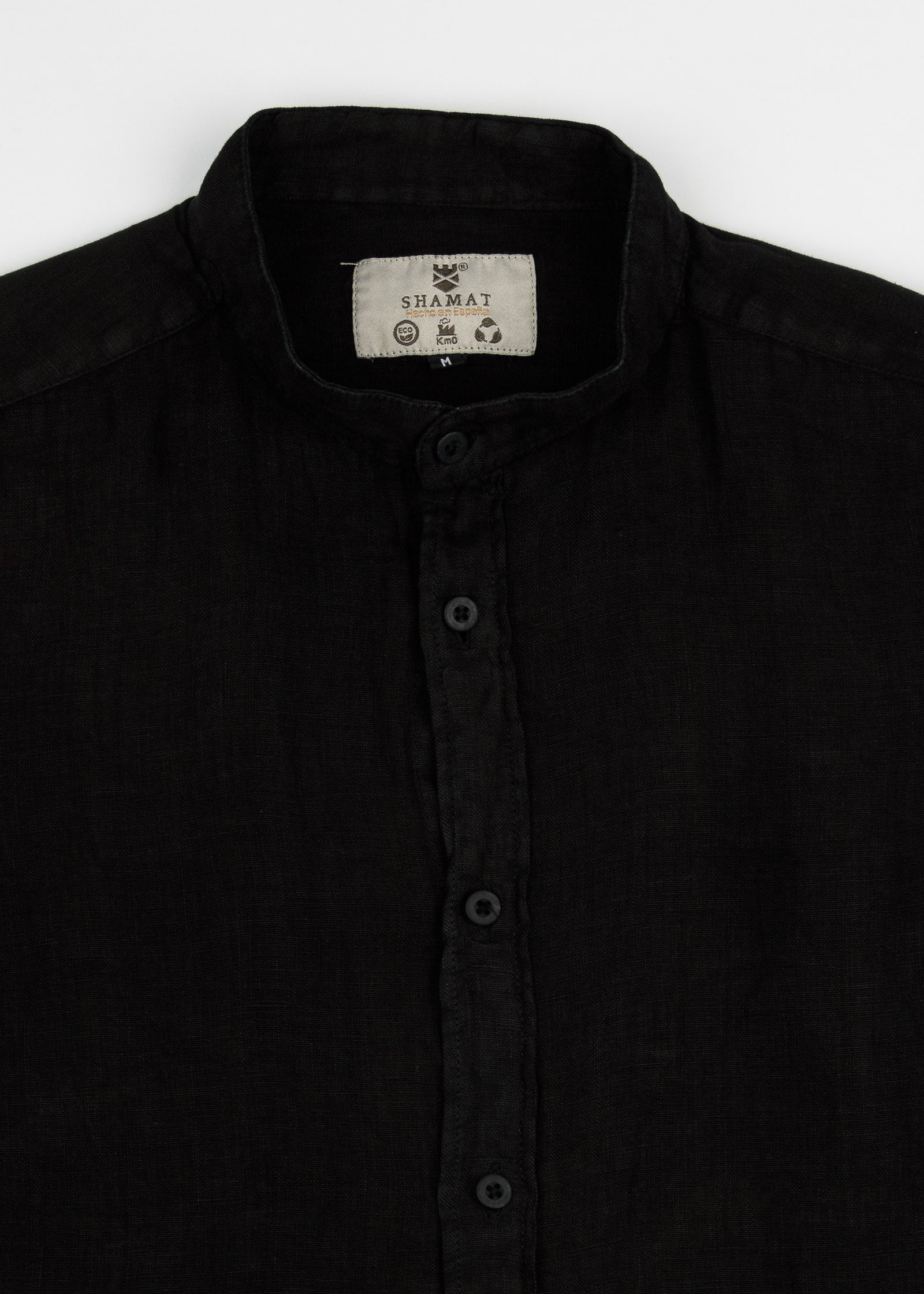 CAMISA DE LINO CUELLO MAO