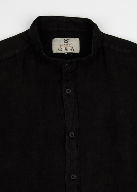 CAMISA DE LINO CUELLO MAO