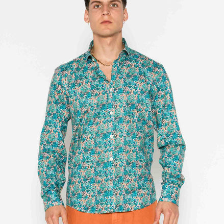 CAMISOLA VOILÈ ESTAMPADA M/G