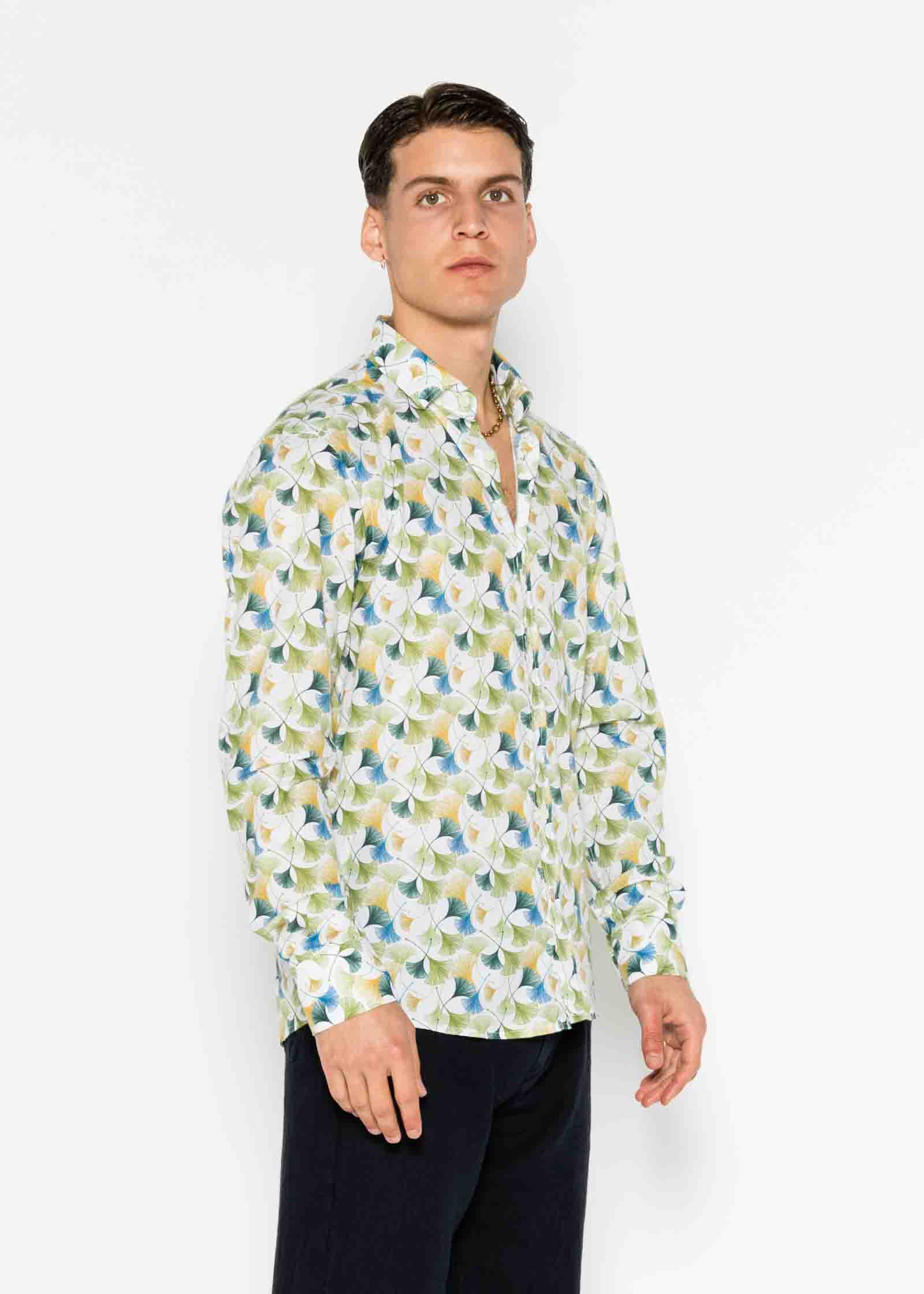 CAMISA M/L ESTAMPADA VOILÈ