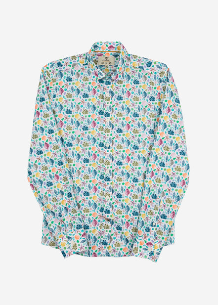 CAMISA M/L ESTAMPADA VOILÈ SEASHELL