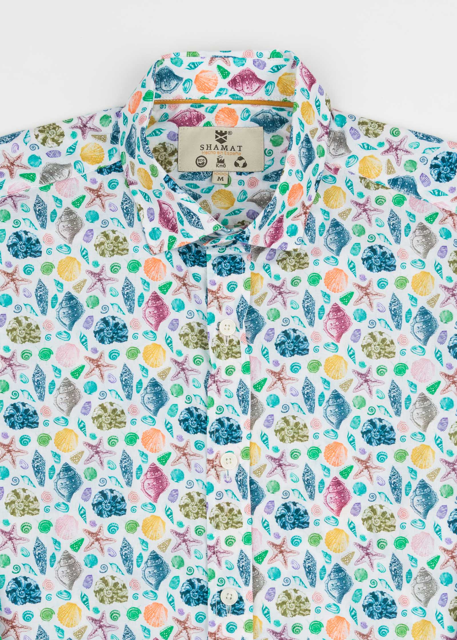 CAMISA M/L ESTAMPADA VOILÈ SEASHELL