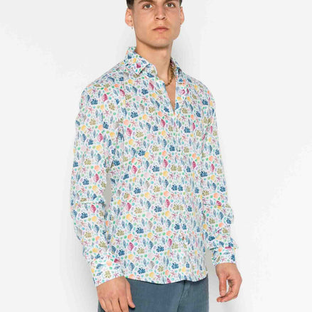 CAMISOLA ESTAMPADA SEASHELL VOILÈ M/G