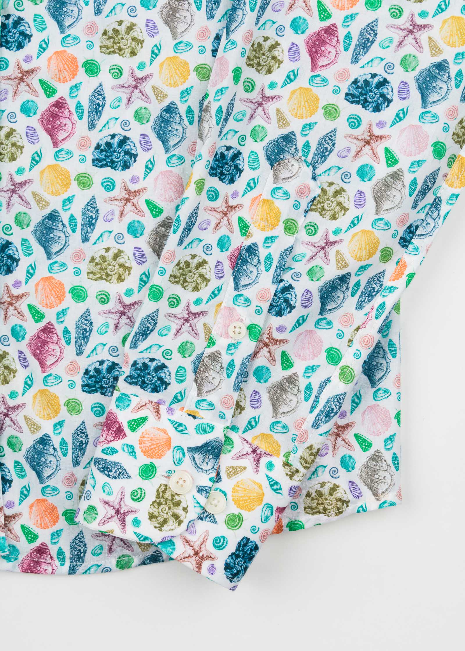 CAMISA M/L ESTAMPADA VOILÈ SEASHELL