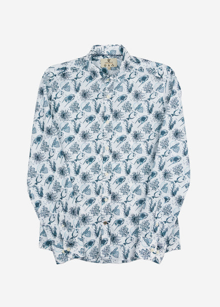 CAMISA M/L ESTAMPADA VOILÈ OCEAN