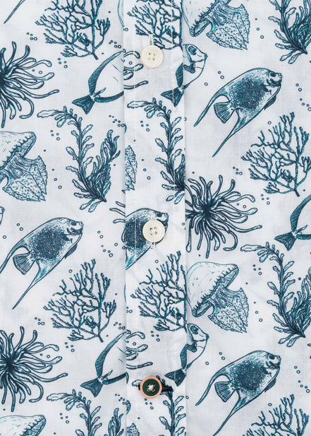 CAMISA M/L ESTAMPADA VOILÈ OCEAN