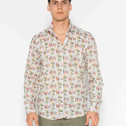CAMISA M/L ESTAMPADA VOILÈ SARDINES