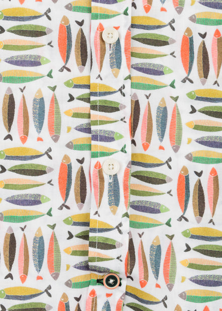 CAMISA M/L ESTAMPADA VOILÈ SARDINES