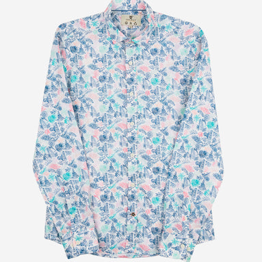 CAMISA M/L ESTAMPADA VOILÈ COASTAL