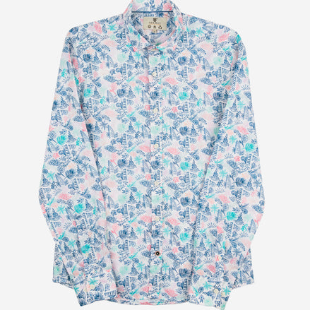 CAMISOLA ESTAMPADA COASTAL VOILÈ M/G