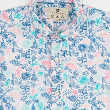 CAMISA M/L ESTAMPADA VOILÈ COASTAL
