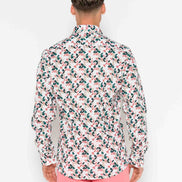 CAMISA M/L ESTAMPADA VOILÈ GEOMETRIC