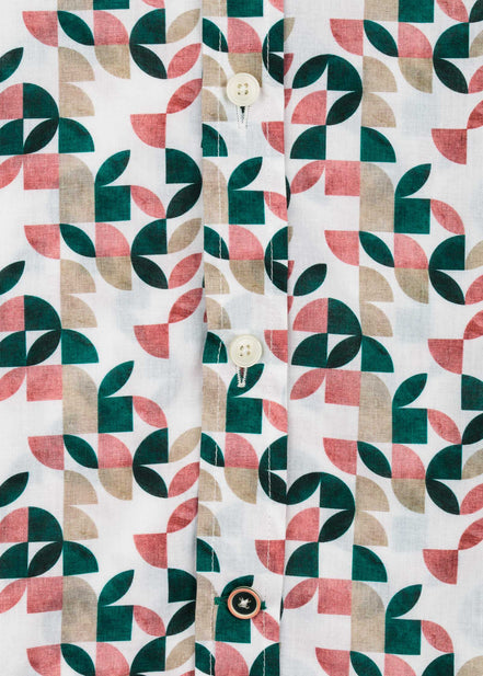 CAMISA M/L ESTAMPADA VOILÈ GEOMETRIC