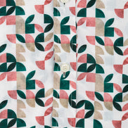 CAMISA M/L ESTAMPADA ELASTÁN GEOMETRIC