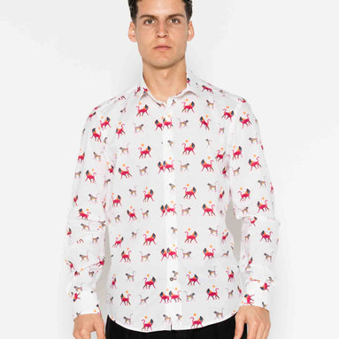 CAMISA M/L ESTAMPADA VOILÈ BABOON