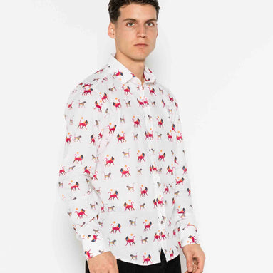 CAMISA M/L ESTAMPADA VOILÈ BABOON