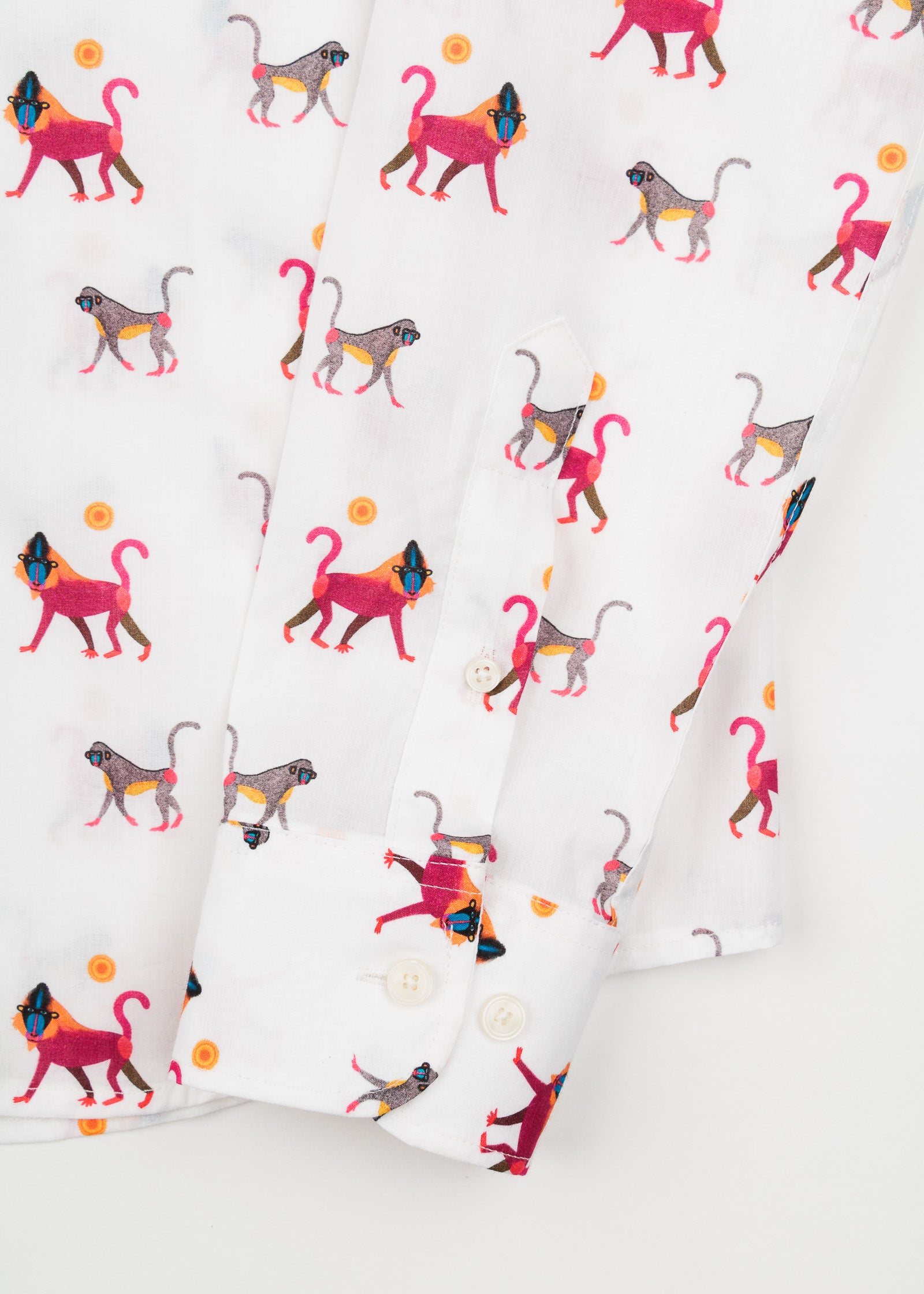 CAMISA M/L ESTAMPADA VOILÈ BABOON