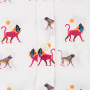 CAMISA M/L ESTAMPADA VOILÈ BABOON
