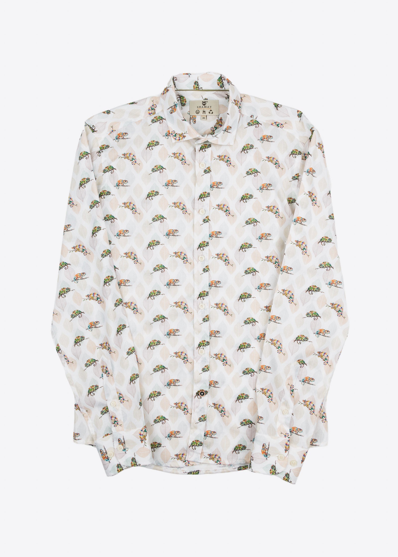 CAMISA M/L ESTAMPADA VOILÈ CHAMELEON