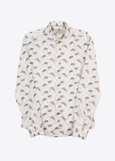 CAMISA M/L ESTAMPADA VOILÈ CHAMELEON