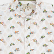 CAMISA M/L ESTAMPADA VOILÈ CHAMELEON