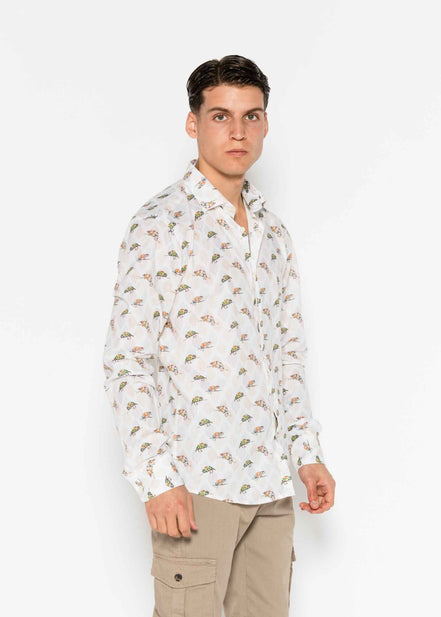 CAMISA M/L ESTAMPADA VOILÈ CHAMELEON