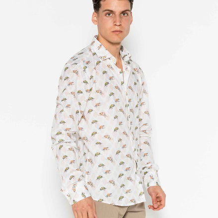 CAMISA M/L ESTAMPADA VOILÈ CHAMELEON