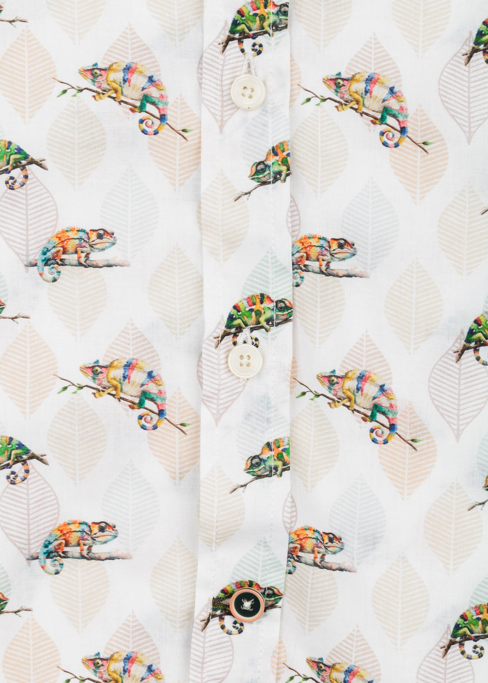 CAMISA M/L ESTAMPADA VOILÈ CHAMELEON